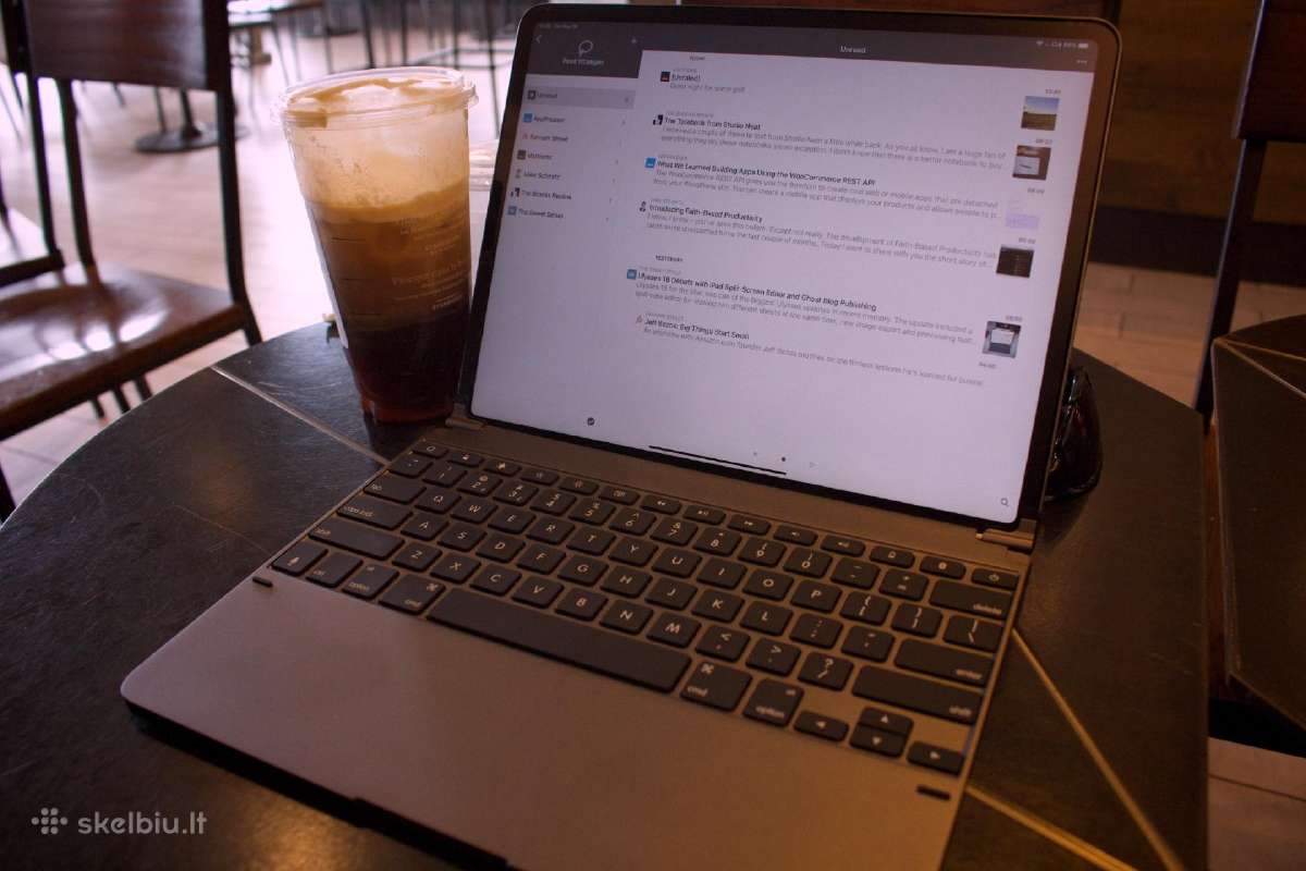 Brydge Pro Aluminum Klaviatūra iPad Pro 12.9" - nuotraukos Nr. 4