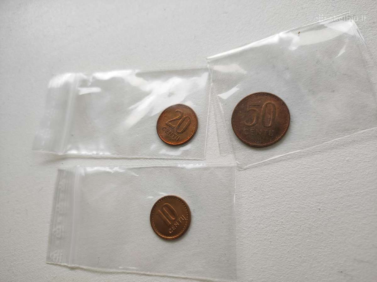 1991 metų 10 20 50 centu Xf-aunc stovio - nuotraukos Nr. 2