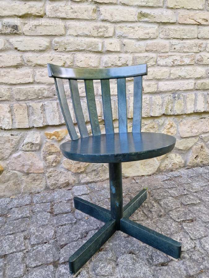 Vintažinė mid century autorinė kėdė - nuotraukos Nr. 24