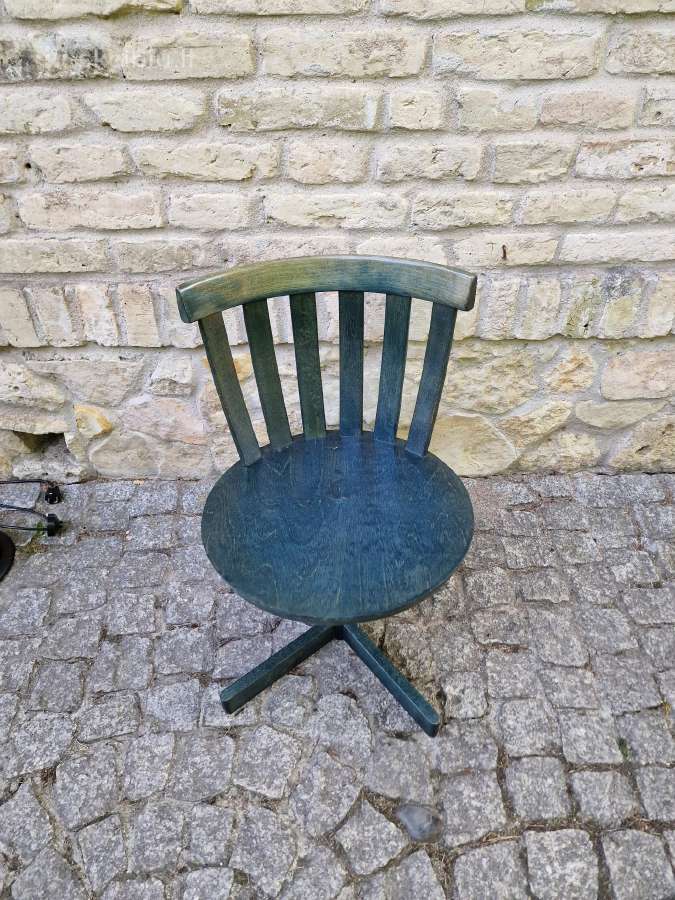 Vintažinė mid century autorinė kėdė - nuotraukos Nr. 25