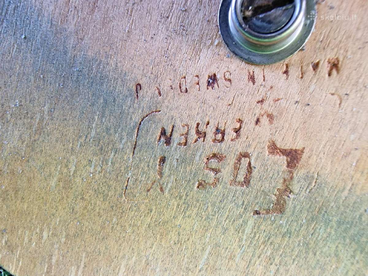 Vintažinė mid century autorinė kėdė - nuotraukos Nr. 29