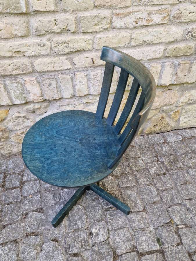 Vintažinė mid century autorinė kėdė - nuotraukos Nr. 32