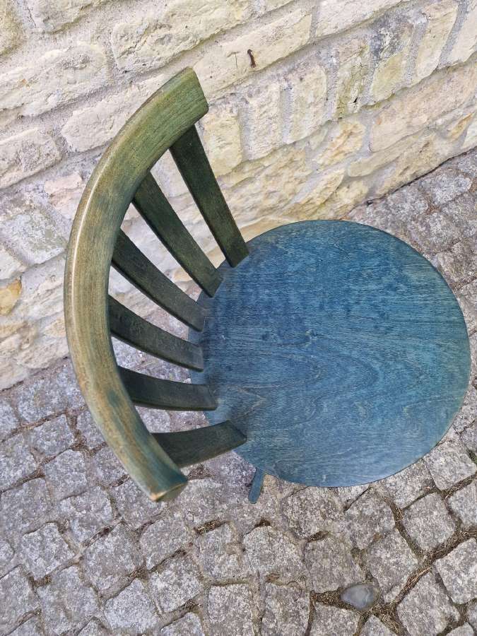 Vintažinė mid century autorinė kėdė - nuotraukos Nr. 35