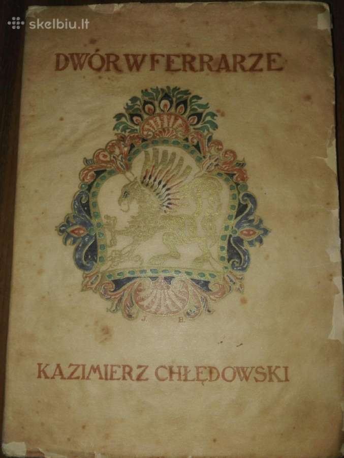 520. Dwr W Ferrarze Chledowski K. antikvarinė
