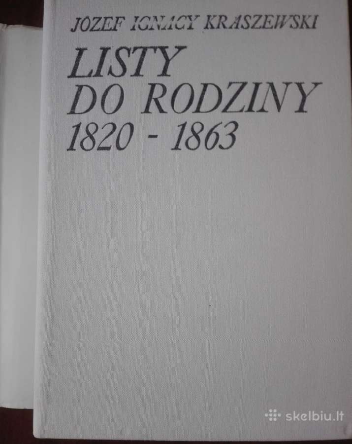 521. Kraszewski J. I. Listy Do Rodziny 1820-1863 - nuotraukos Nr. 2