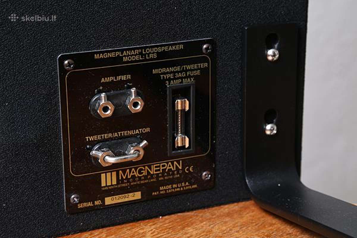 Magnepan Lrs+ Little Ribbon Speaker magnetoplanara - nuotraukos Nr. 3