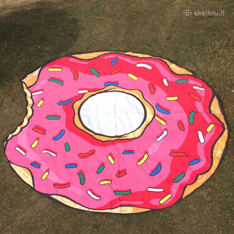 Donuts spurgos paplūdimio kilimėlis - nuotraukos Nr. 6