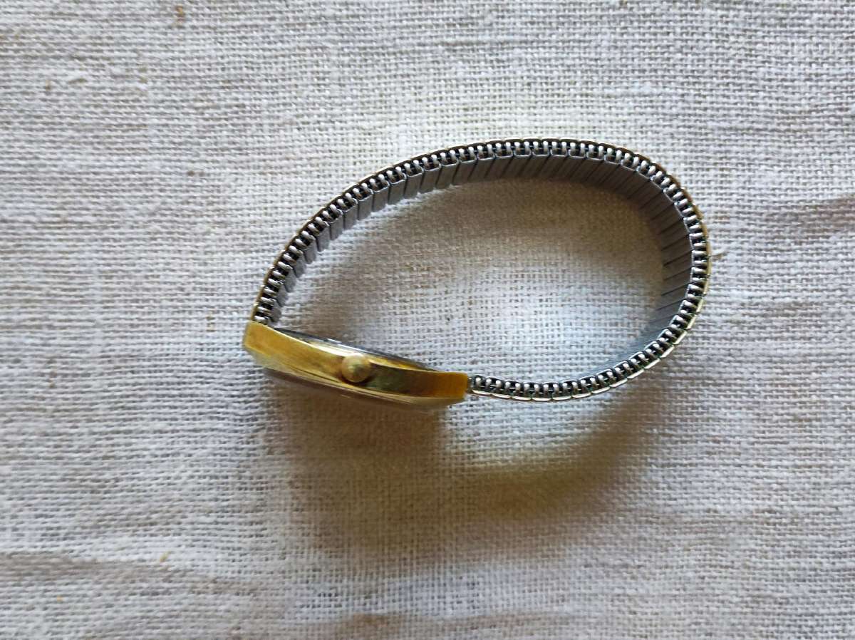 Vintažinis paauksuotas šveicariškas laikrodis Olma - nuotraukos Nr. 7