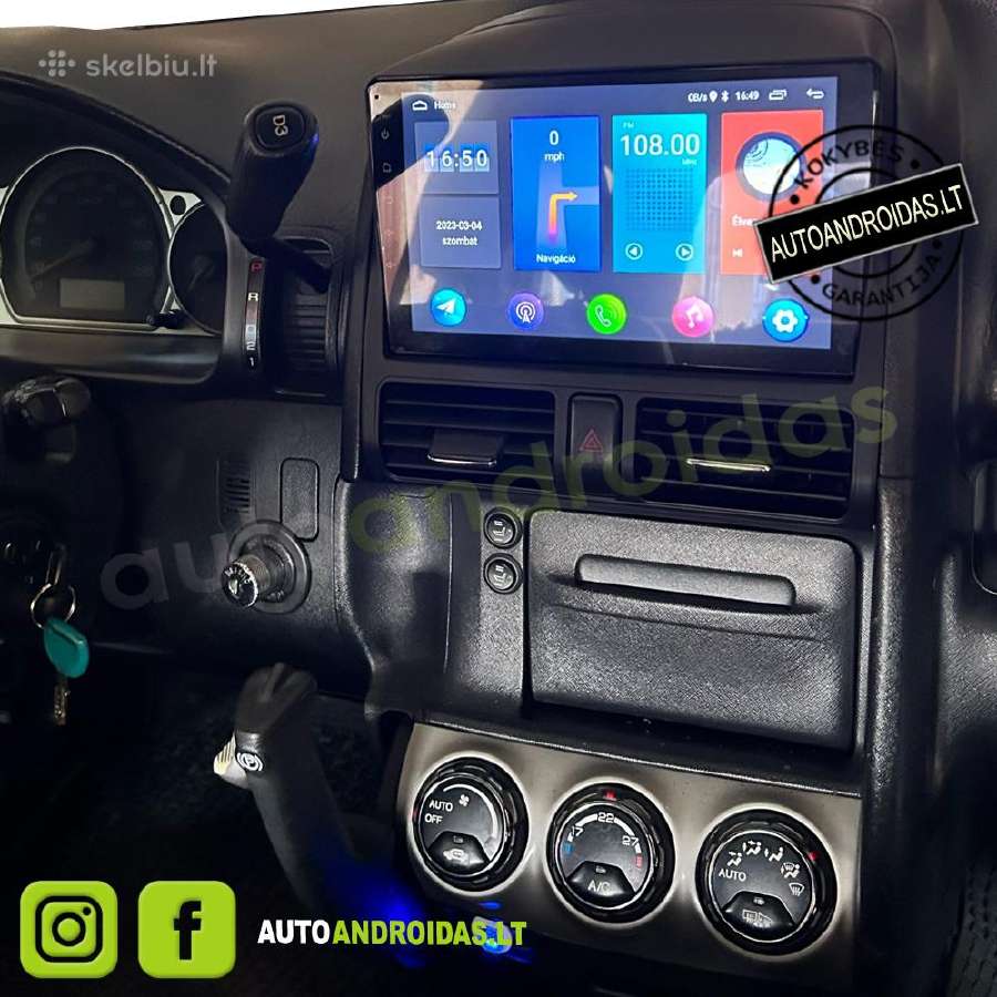 Honda Crv 2001-06 Android multimedia Usb/GPS/WiFi