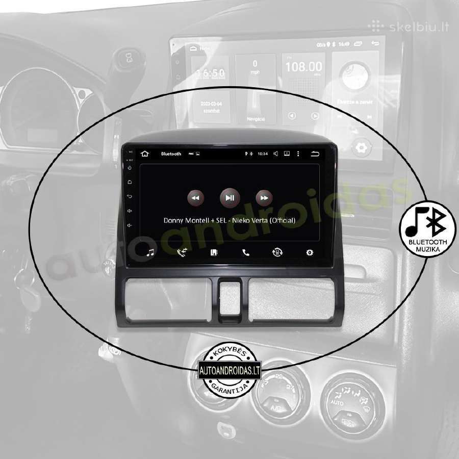 Honda Crv 2001-06 Android multimedia Usb/GPS/WiFi - nuotraukos Nr. 6