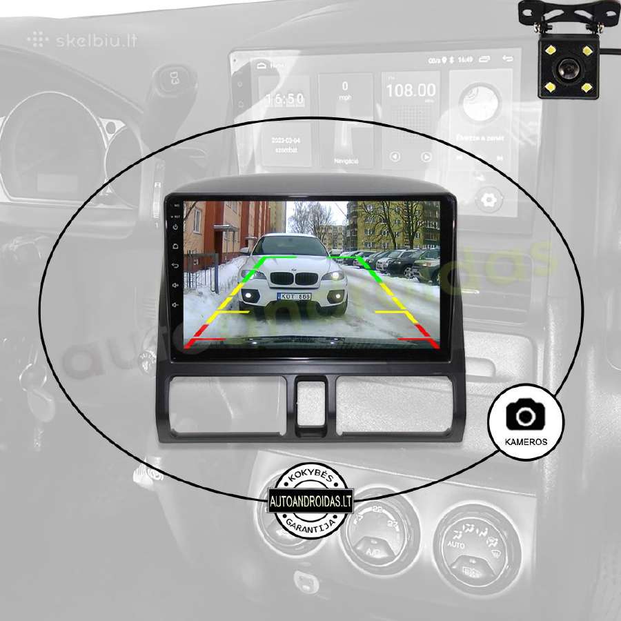 Honda Crv 2001-06 Android multimedia Usb/GPS/WiFi - nuotraukos Nr. 7