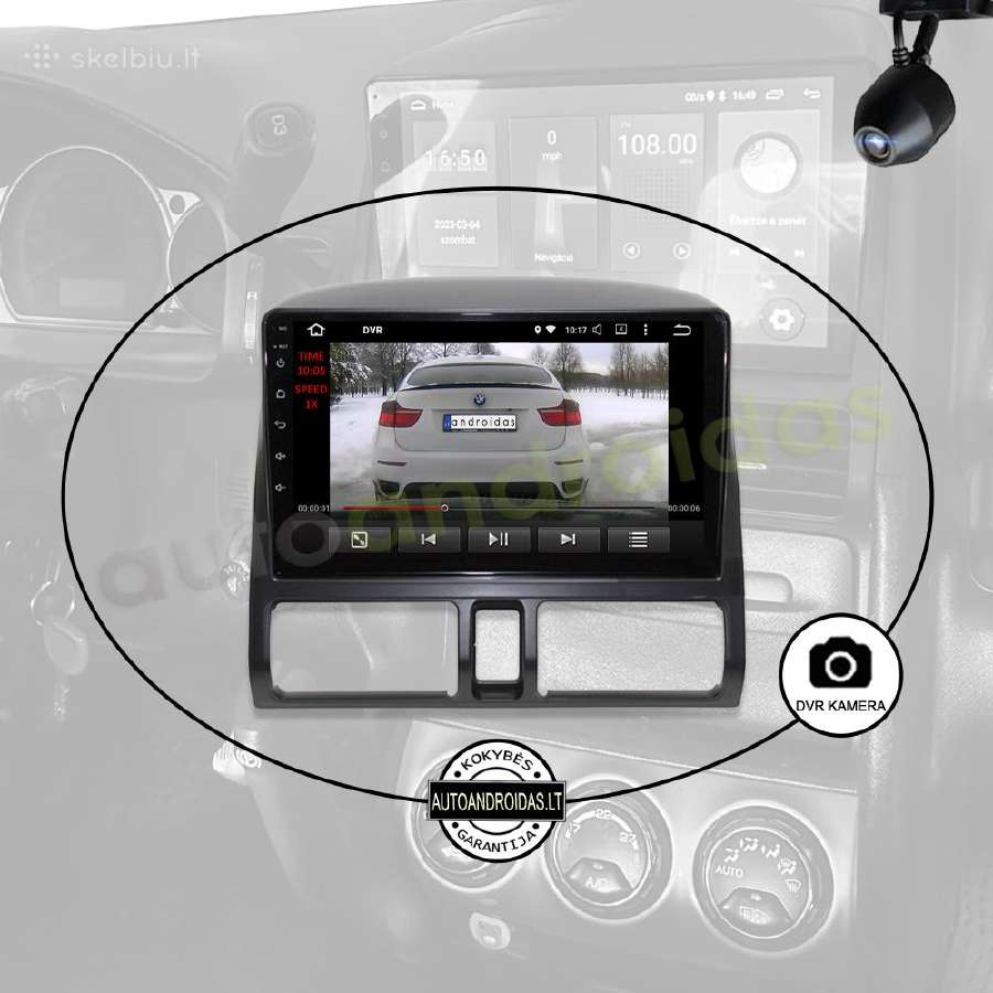 Honda Crv 2001-06 Android multimedia Usb/GPS/WiFi - nuotraukos Nr. 8