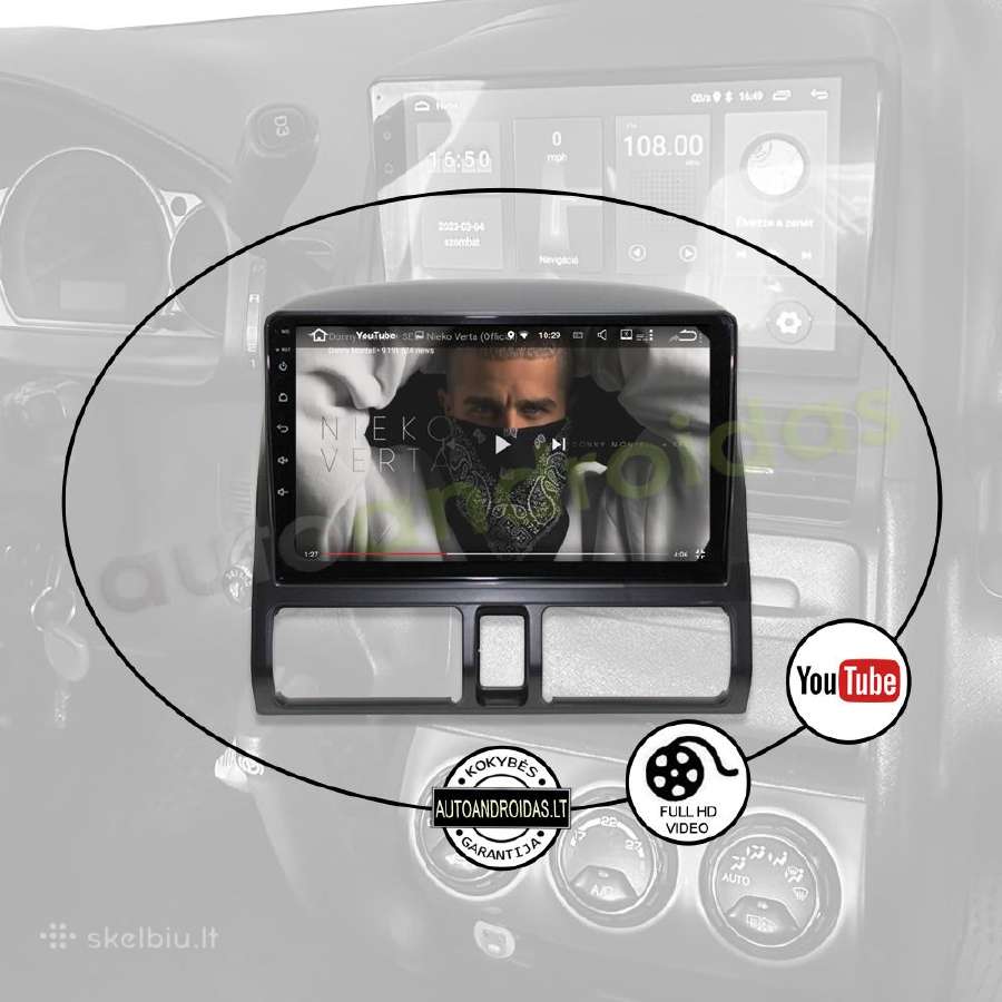 Honda Crv 2001-06 Android multimedia Usb/GPS/WiFi - nuotraukos Nr. 9