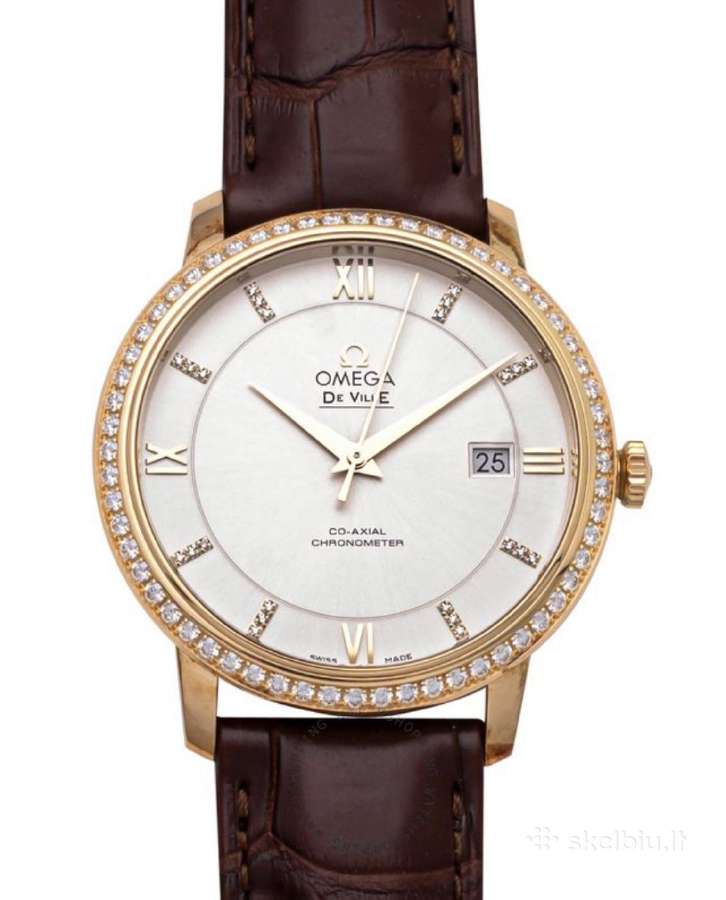Omega De Ville Automatic Silver Dial 18kt Gold - nuotraukos Nr. 2