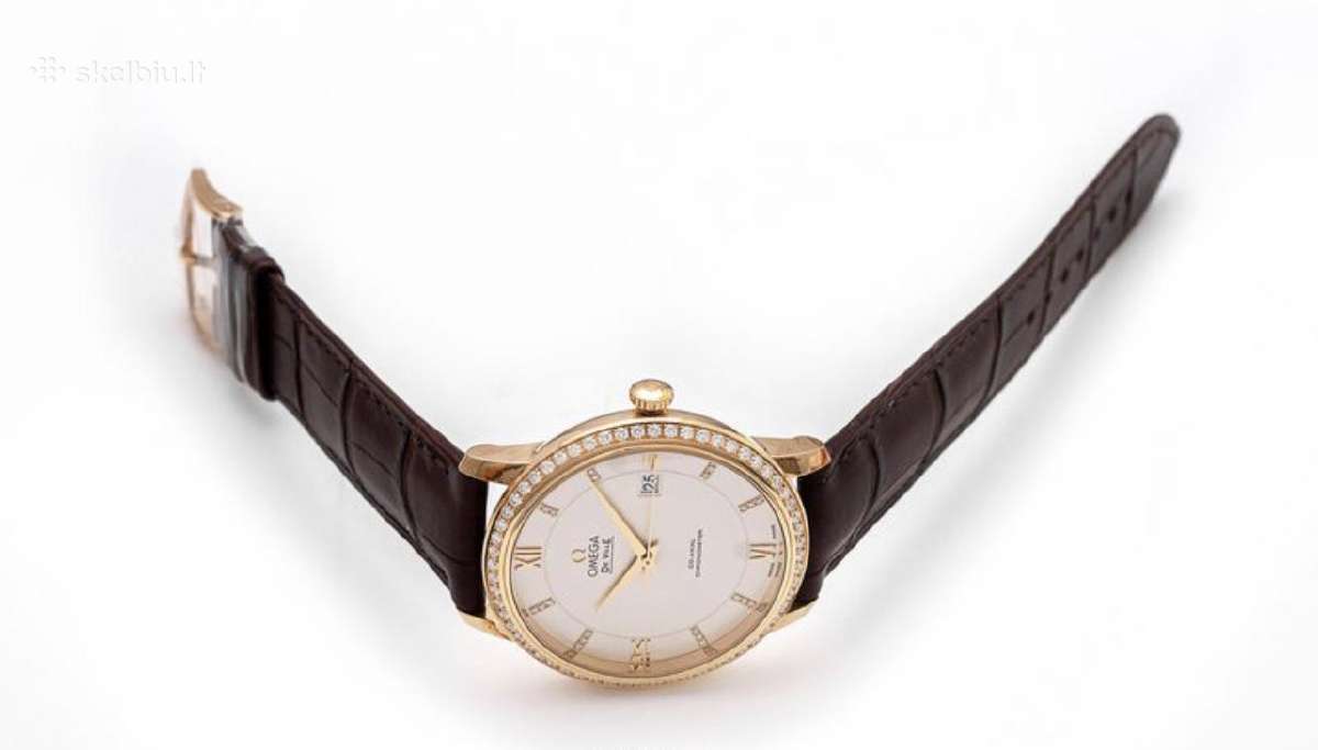 Omega De Ville Automatic Silver Dial 18kt Gold - nuotraukos Nr. 3