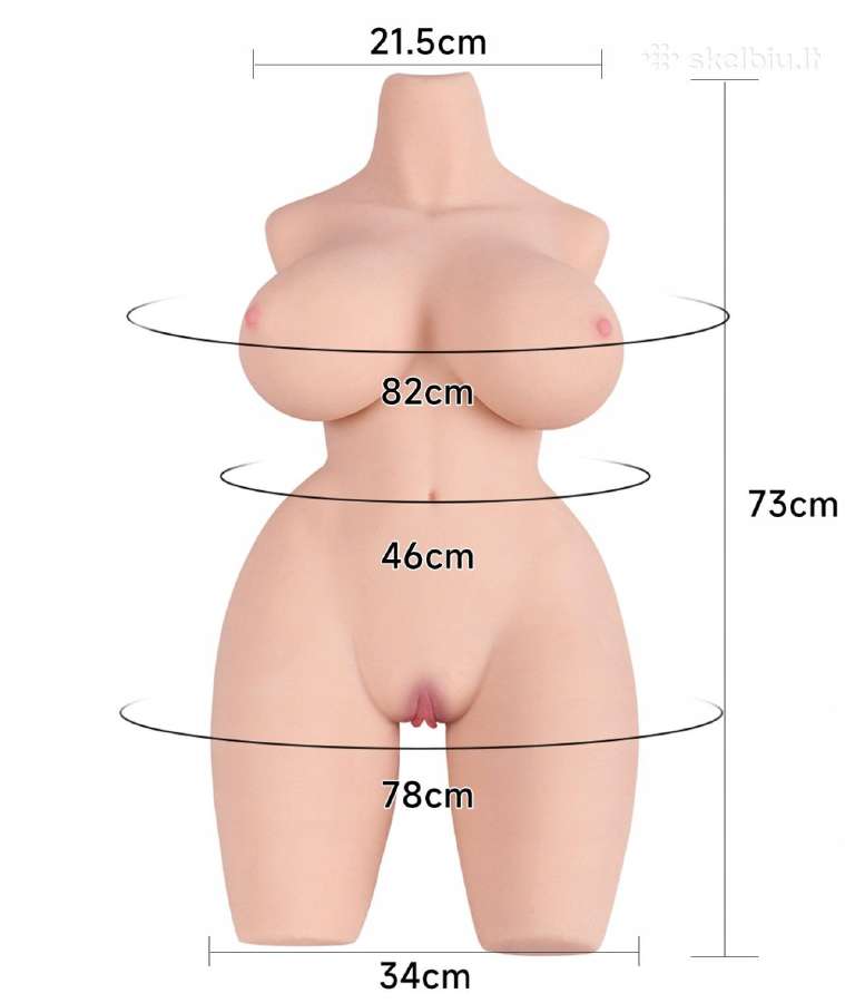 Tikro kūno masturbatorius lėlė 17kg - nuotraukos Nr. 3
