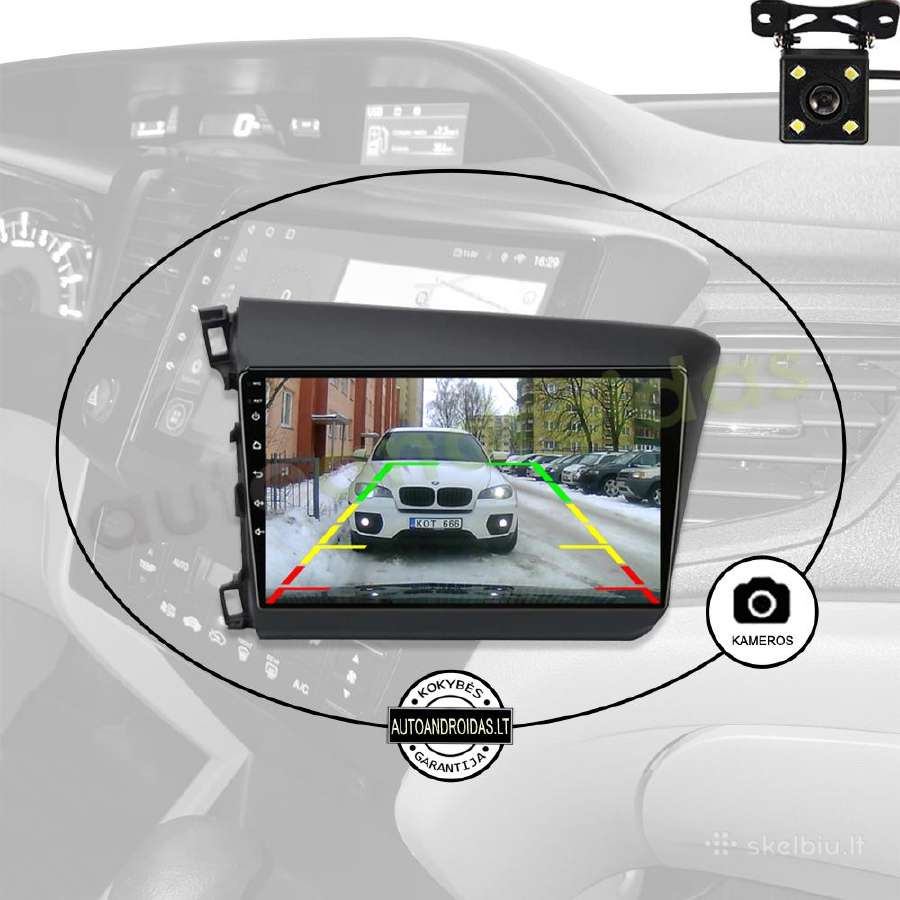 Honda Civic 2012-15 Android multimedia WiFi/GPS/bt - nuotraukos Nr. 7
