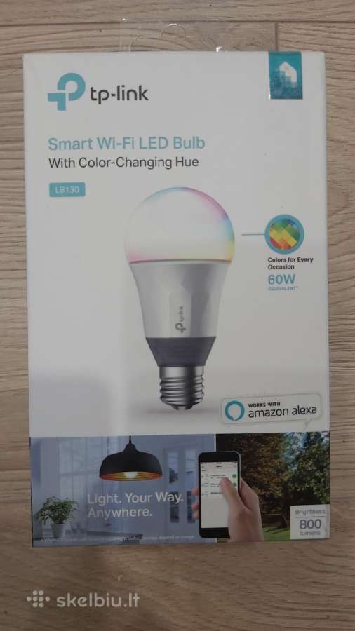WiFi LED išmanioji lempa.
