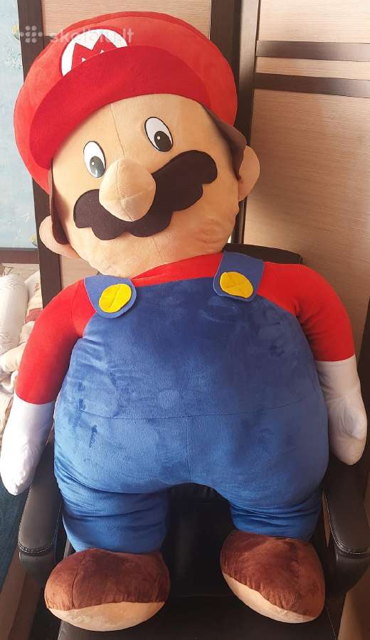 Pliušinis žaislas "Mario"