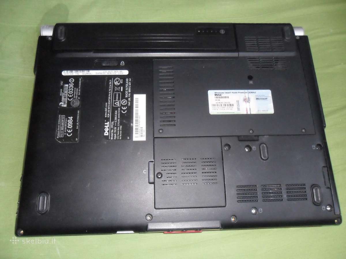 Parduodu Dell Xps M1330. Kaina 95eur - nuotraukos Nr. 3
