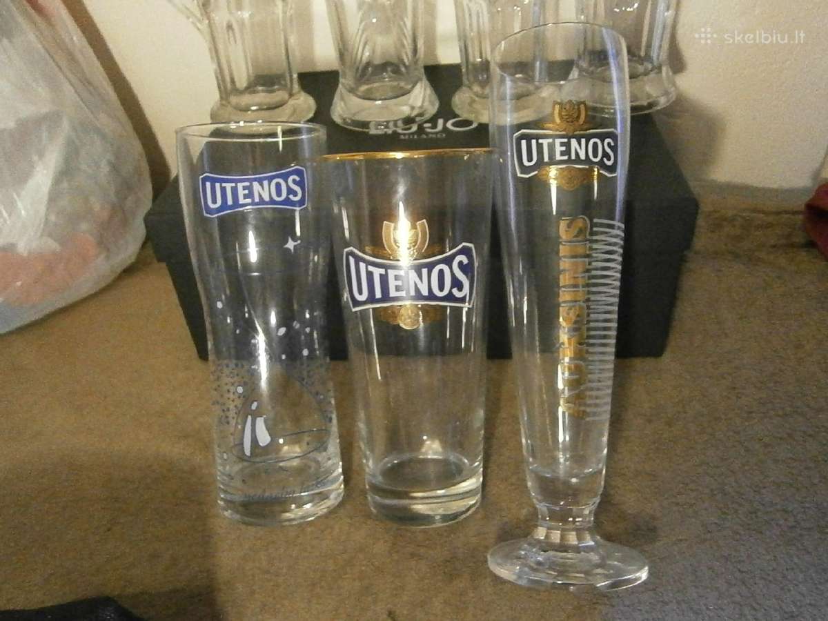 Alaus bokalai 0,5l Utenos, Gubernijos ,Baltijos - nuotraukos Nr. 3