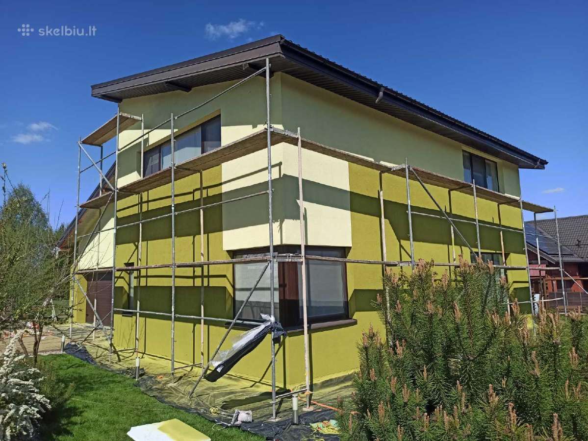 Stogų ir fasadų dažymas Kaunas Dekoratyvinis tin - nuotraukos Nr. 36