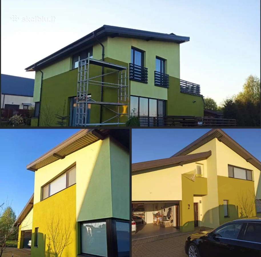 Stogų ir fasadų dažymas Kaunas Dekoratyvinis tin - nuotraukos Nr. 25