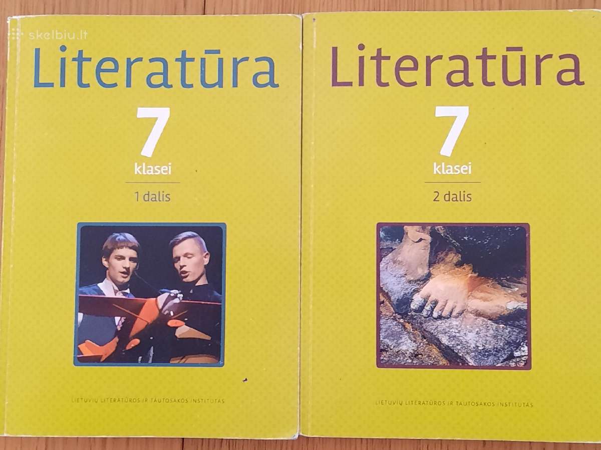 Literatūra 7 klasei 1 ir 2 dalis