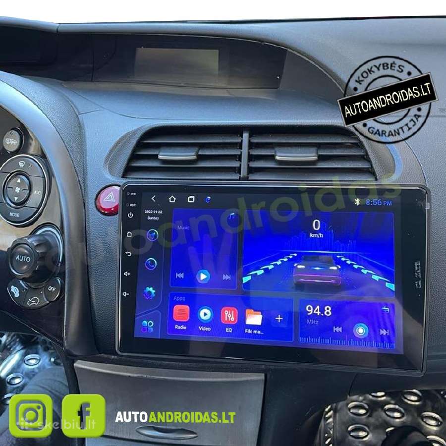 Honda Civic Hatchback 2006-11 Android multimedia