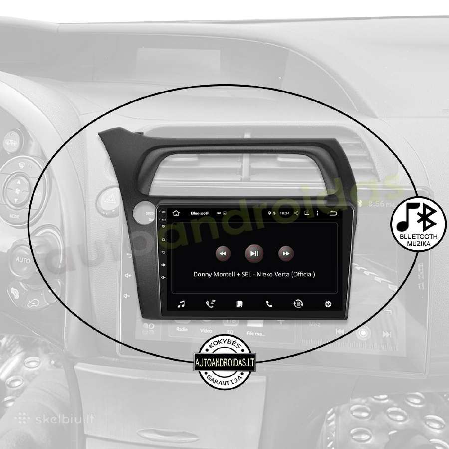 Honda Civic Hatchback 2006-11 Android multimedia - nuotraukos Nr. 6