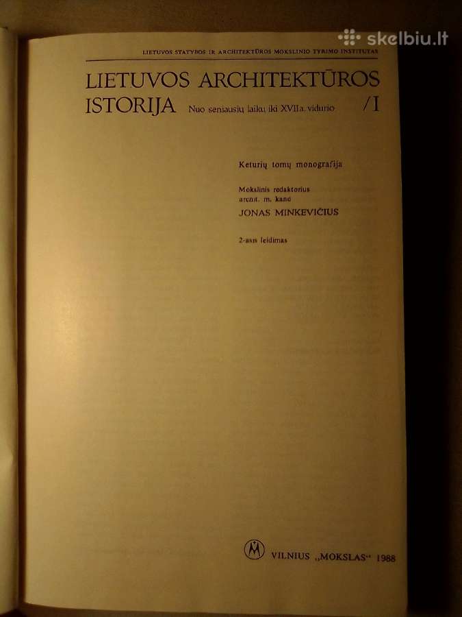 Lietuvos architektūros istorija - nuotraukos Nr. 2