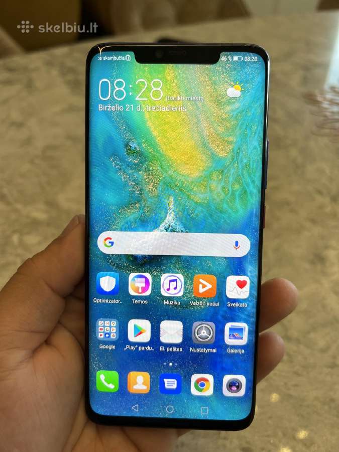Huawei Mate 20 pro, geros būklės - nuotraukos Nr. 11