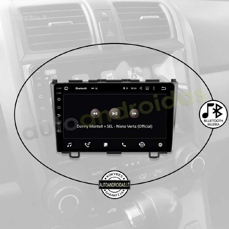 Honda Crv 2006-11 Android multimedia Usb/GPS/WiFi - nuotraukos Nr. 6