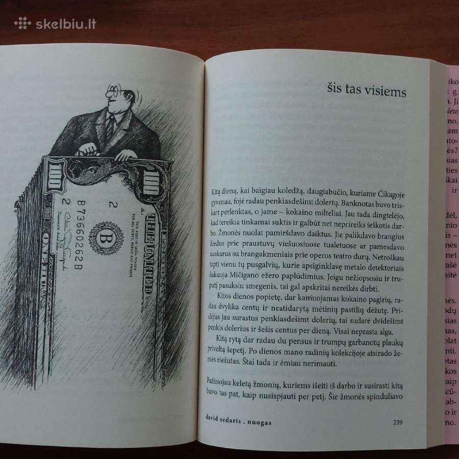 David Sedaris " Nuogas " .Parduodu knygą . - nuotraukos Nr. 13