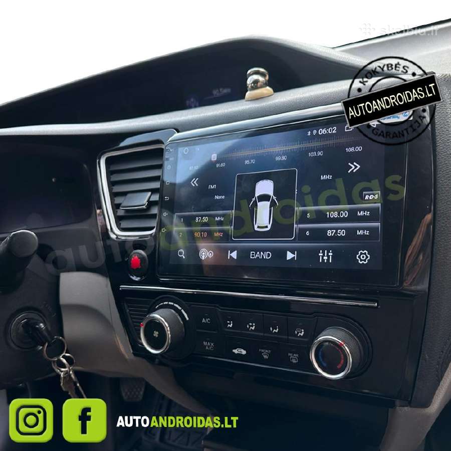 Honda Civic 2013-17 Android multimedia WiFi/GPS/bt