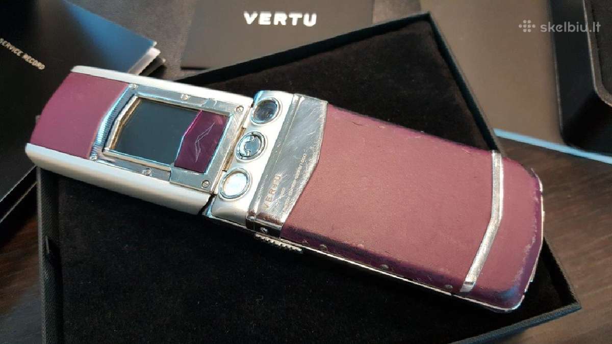 Vertu Constellation Ayxta Sapphire Keys Plum, lim - nuotraukos Nr. 2