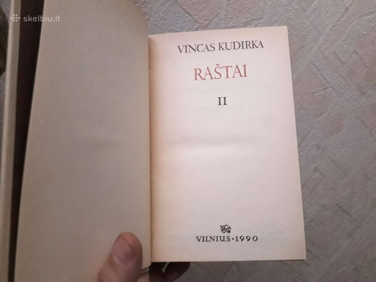 Vincas Kudirka "Raštai" 2 tomai 1989, 1990 metai - nuotraukos Nr. 7