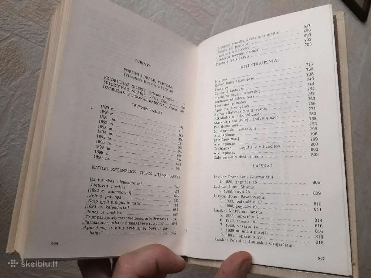 Vincas Kudirka "Raštai" 2 tomai 1989, 1990 metai - nuotraukos Nr. 8