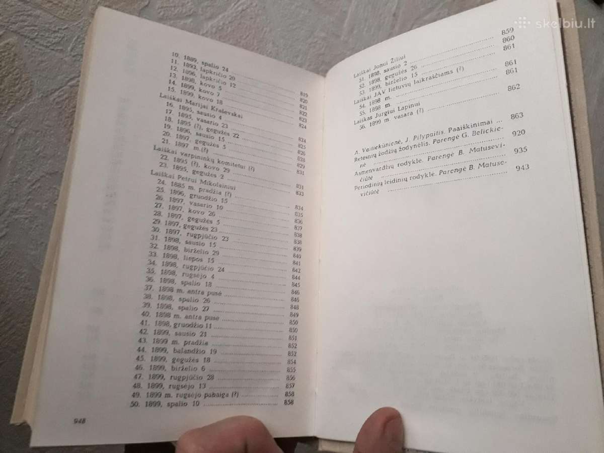 Vincas Kudirka "Raštai" 2 tomai 1989, 1990 metai - nuotraukos Nr. 9