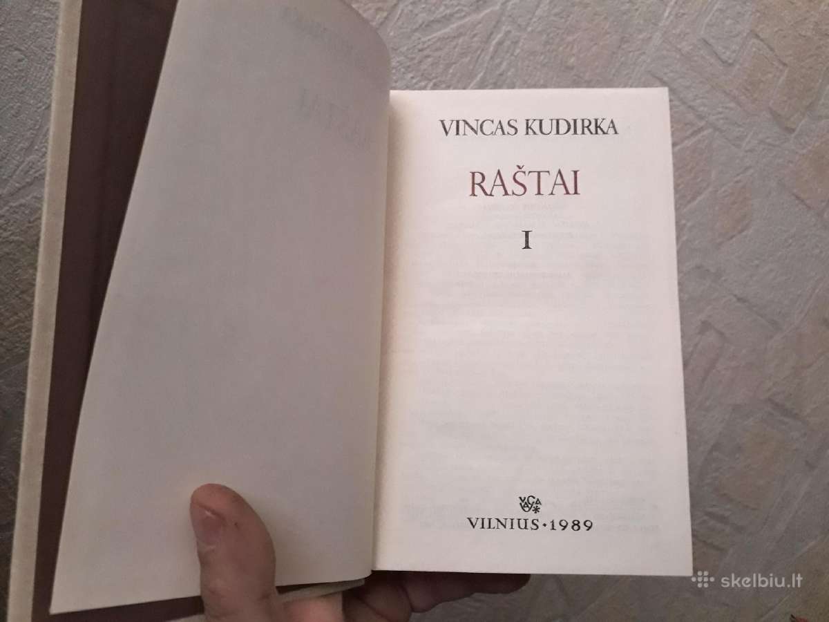 Vincas Kudirka "Raštai" 2 tomai 1989, 1990 metai - nuotraukos Nr. 3