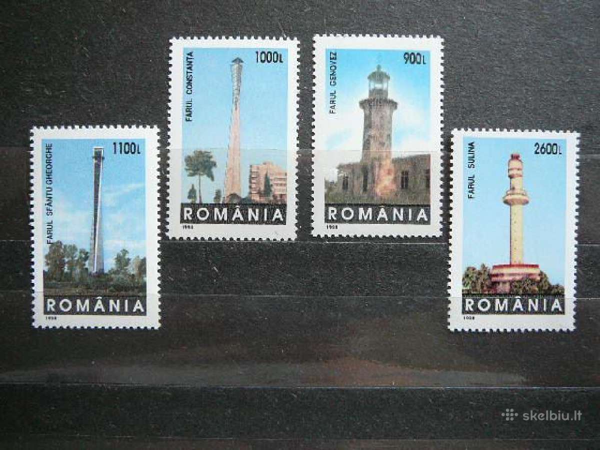 Svyturiai Rumunija 1998 Mnh rm5373
