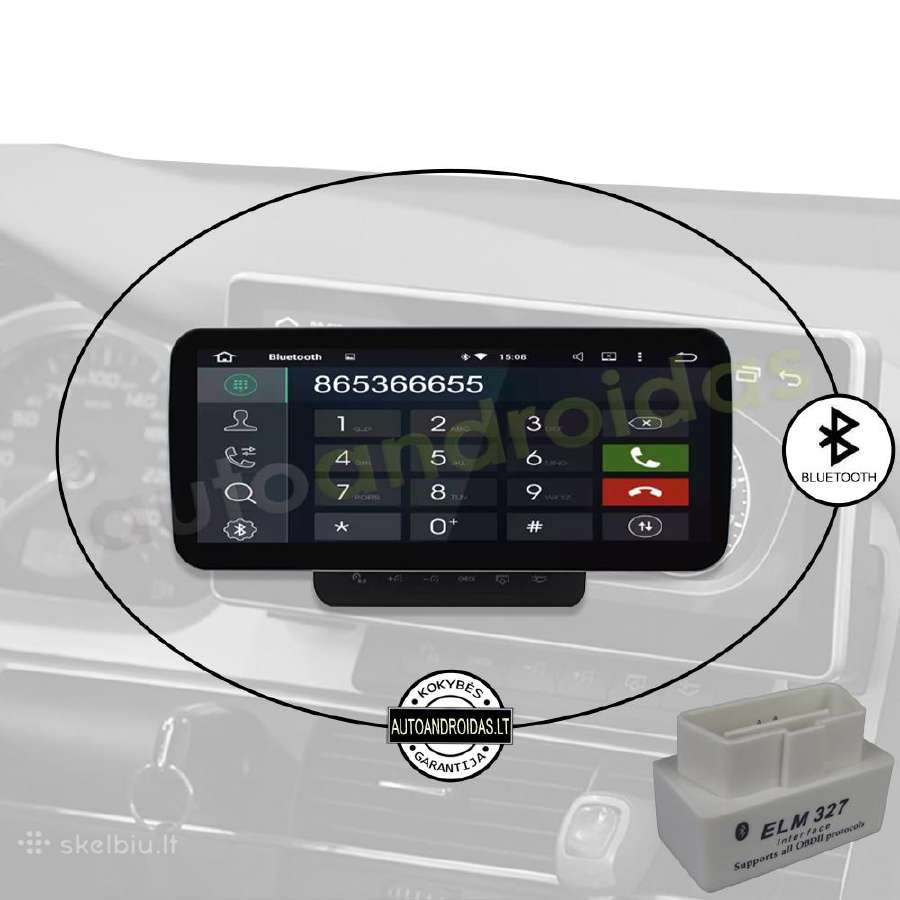 Audi A6 C6 2005-2011 Android multimedia GPS/WiFi - nuotraukos Nr. 4