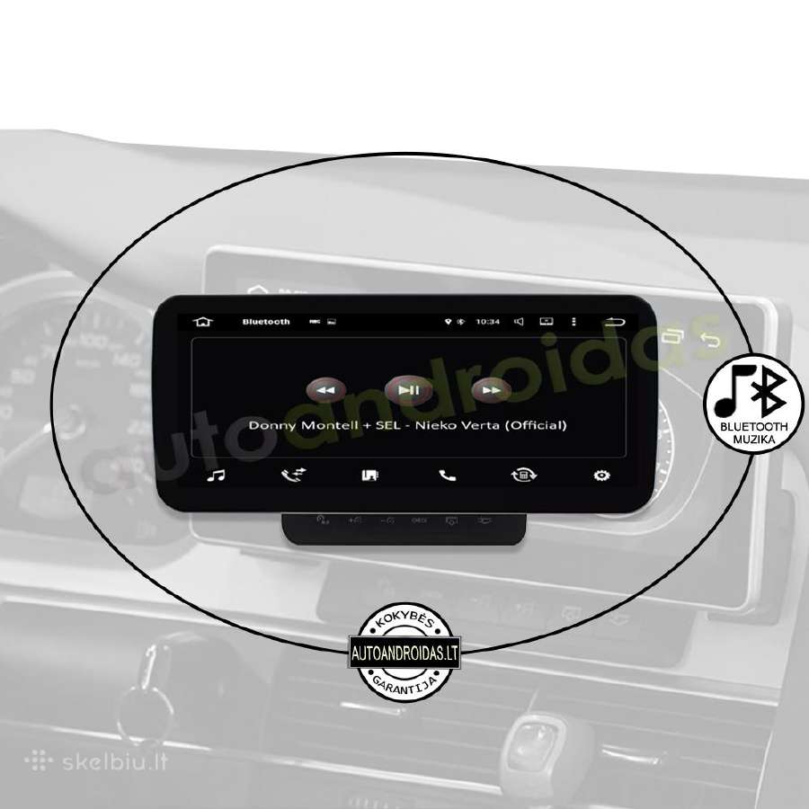 Audi A6 C6 2005-2011 Android multimedia GPS/WiFi - nuotraukos Nr. 5