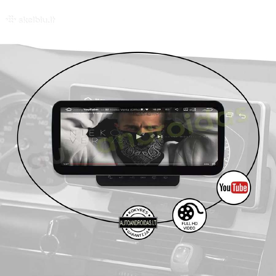Audi A6 C6 2005-2011 Android multimedia GPS/WiFi - nuotraukos Nr. 8