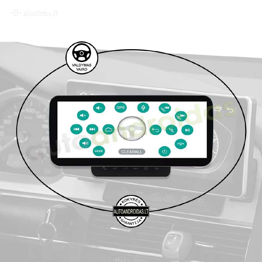 Audi A6 C6 2005-2011 Android multimedia GPS/WiFi - nuotraukos Nr. 11
