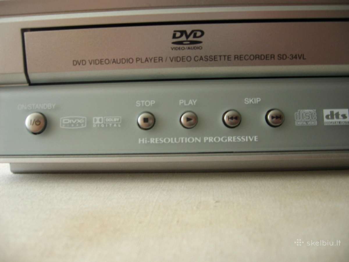 Toshiba Dvd grotuvas+videomagnetofonas - nuotraukos Nr. 2