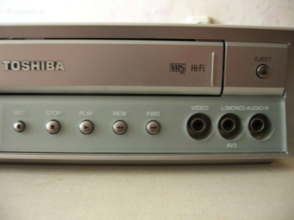 Toshiba Dvd grotuvas+videomagnetofonas - nuotraukos Nr. 3