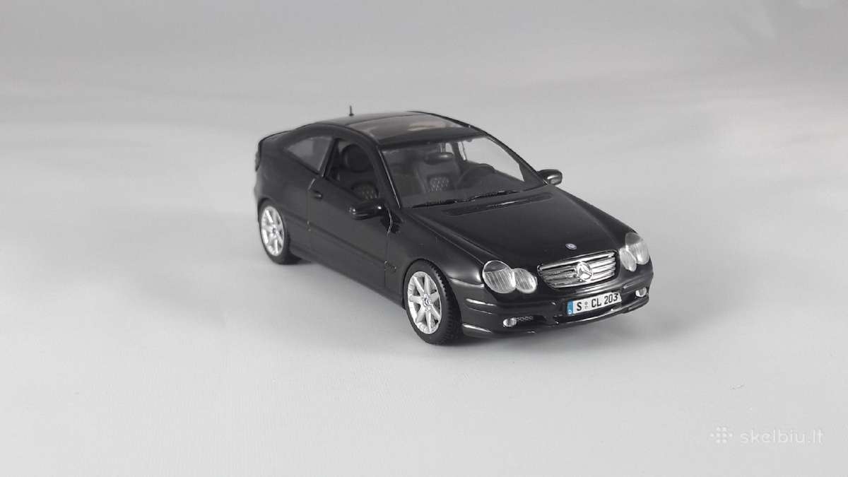 1/43 modeliukai MB C180 Sportcoupe Cl203 - nuotraukos Nr. 3