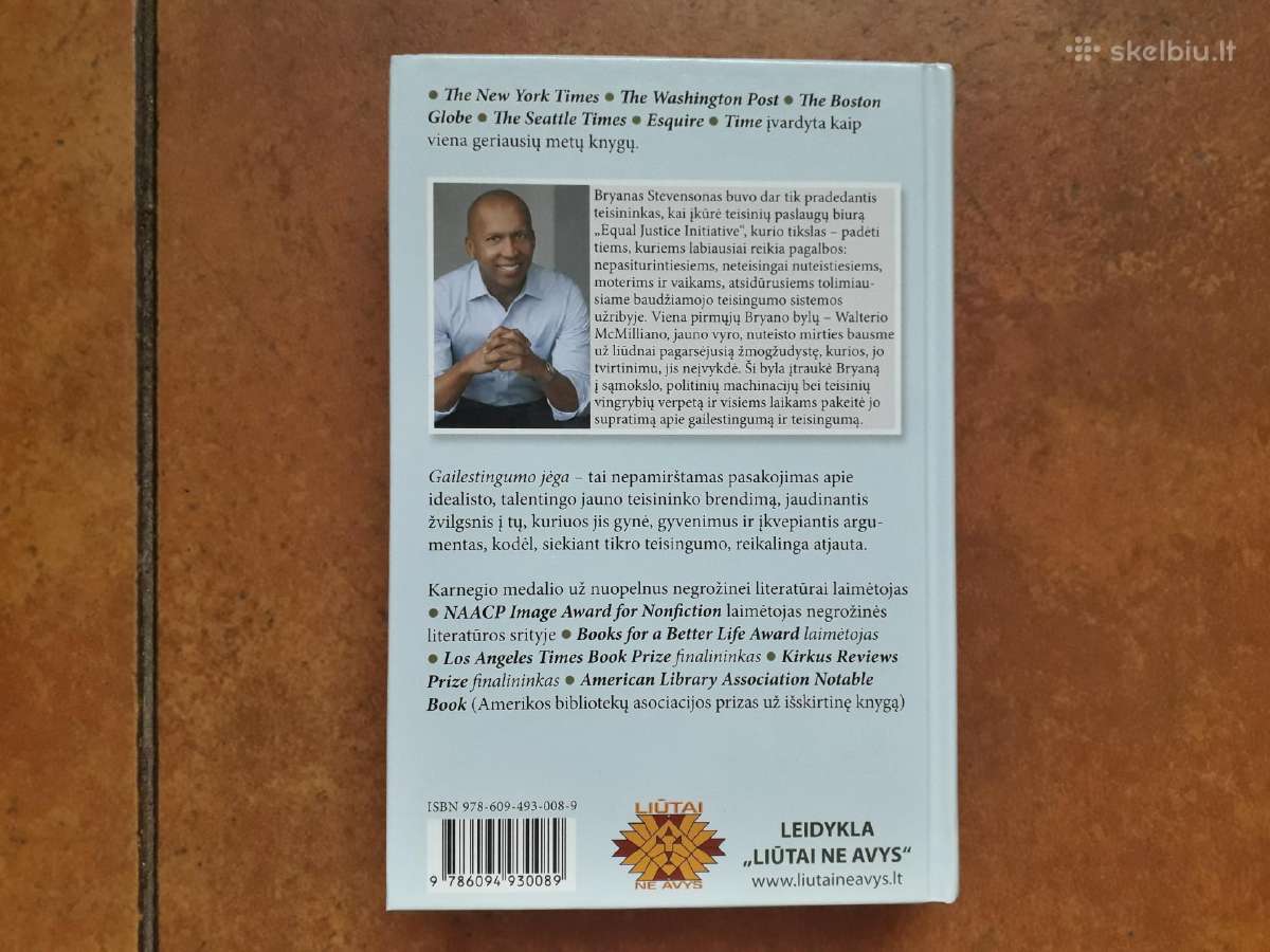 Bryan Stevenson "Gailestingumo jėga" 2022 m. - nuotraukos Nr. 4