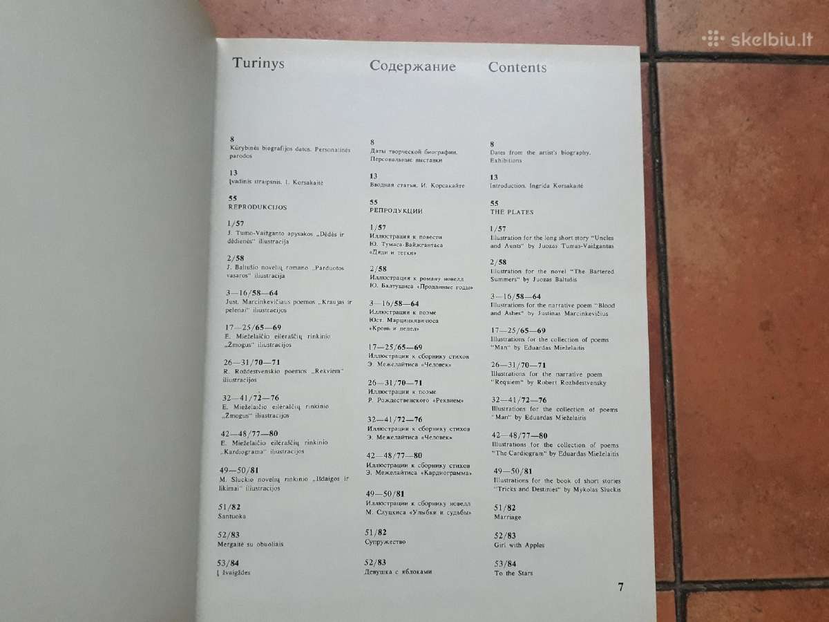 Stasio Krasausko darbų albumas 1988 metai - nuotraukos Nr. 4